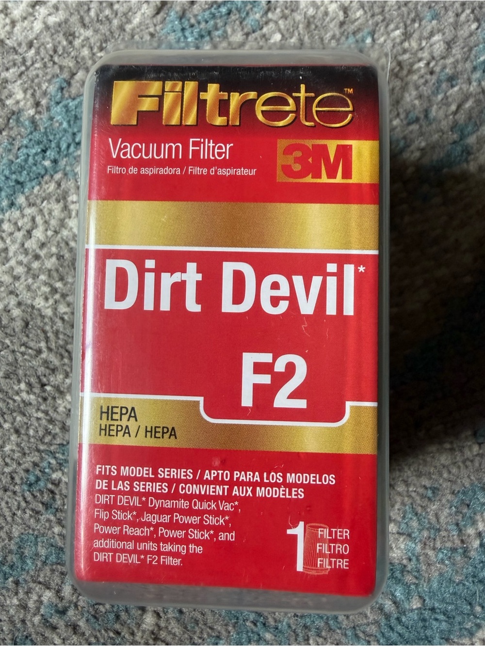 Filtrete Dirt Devil F2 HEPA Vacuum Filter